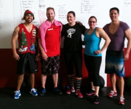 lunch class xmas wod pic